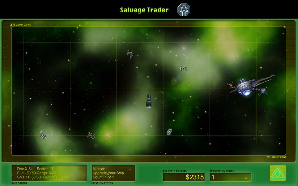 Screen Shot from Salvage Trader